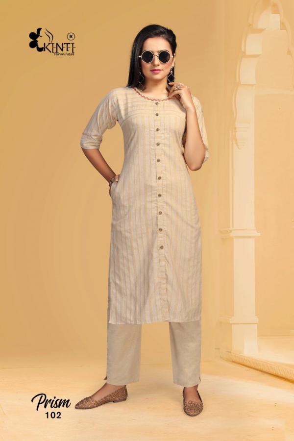 Kinti Prism Designer Handloom Kurti With Bottom 